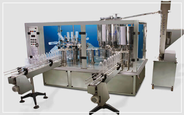 Automatic 60 BPM Bottle Rinsing Filling Capping Machine