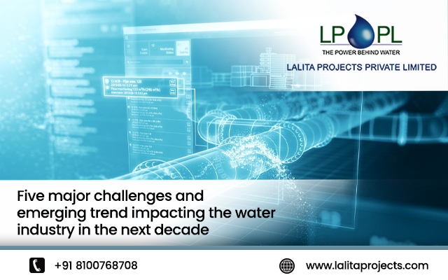 Five major challenges and trends impacting the water industry