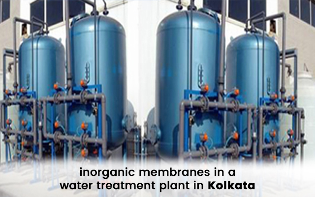 Role of inorganic membranes in a water treatment plant in Kolkata